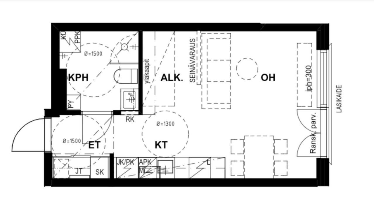 Turku Center 101 Apartment ภายนอก รูปภาพ